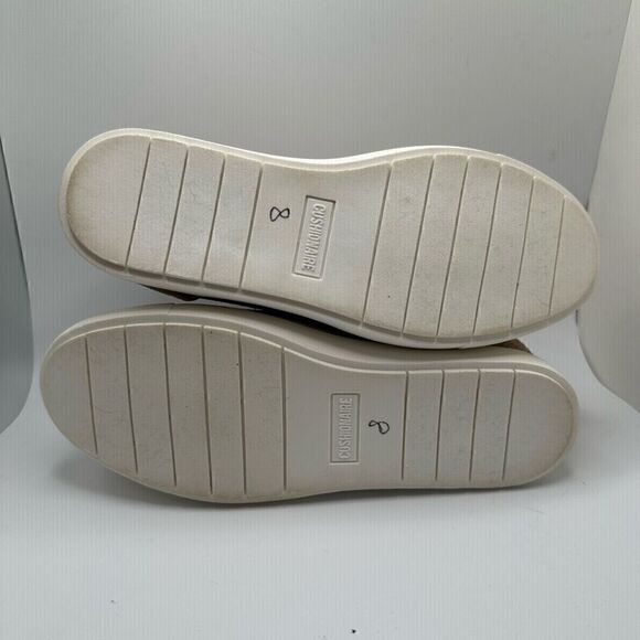 CUSHIONAIRE Women's Hart Hidden Wedge Sneaker 8 WIDE BROWN - Picture 5 of 7